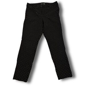 Navy Polka Dot Pants